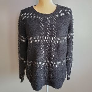 Forever 21 Women's Fuzzy Furry Sweater Size Large